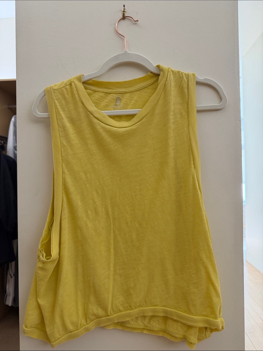 FP Movement by Free People Sunlit Yellow Muscle Tank